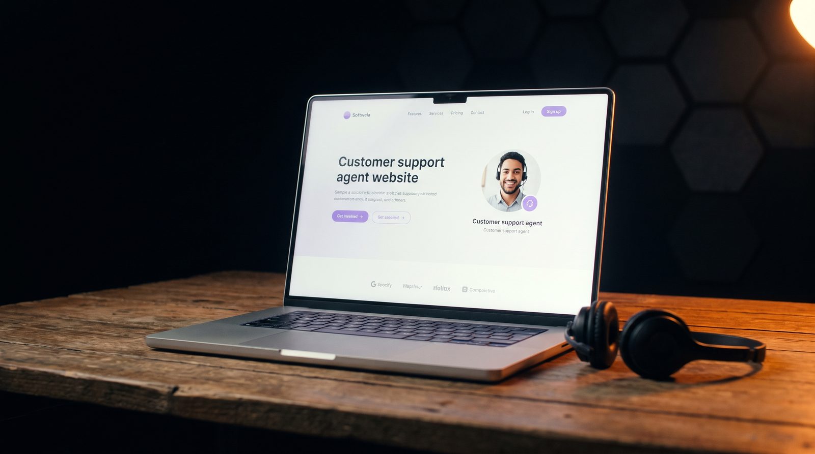 Site institucional Help Customer